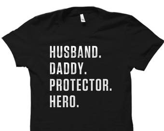 Clothing Fathers Day Shirt Daddy Gift Daddy Shirt Fathers Day Gift Husband Shirt Daddy Shirt Dad Gifts Husband Daddy Protector #OS733
