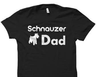 Schnauzer pappa-tröja. Schnauzer pappa-present. Present till schnauzerpappa. Schnauzer-tröjor. Schnauzer-presenter. Schnauzer-t-shirts herrschnauzer #OS557