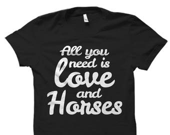 Horse Shirt. Horse Gift. Equestrian Shirt. Equestrian Gift. Horse Lover Gift. Riding shirt. Farm Girl. Country Girl T-Shirt. Farmer #OS689