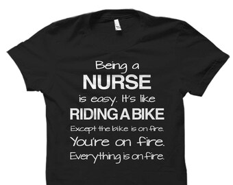 Funny Nurse Gift. Nurse Shirts. Nurse Gifts. Gift for Nurse. Hospital Shirts. Hospital Gifts. Nursing Student Gift. Nursing Shirts #OS449