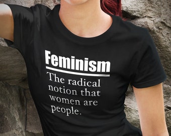 Wife Gift Wife Shirt Gift Girlfriend Gift Feminism Definition Shirt Feminism Shirt Funny Gift For Her Female Empowerment Shirt #OS228