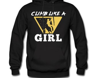 rock climbing hoodie