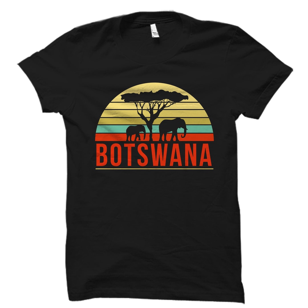 Botswana Shirt. Botswana T-shirt. Africa Gift. Botswana Gift. Africa ...