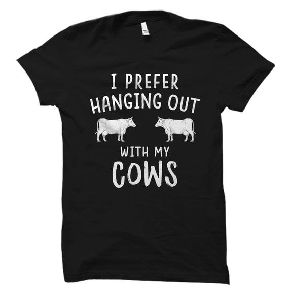 Funny Hanging With My Heifers T-Shirt Cattle Farmers Gift Funny Hanging With My Heifers T-Shirt Cattle Farmers Gift