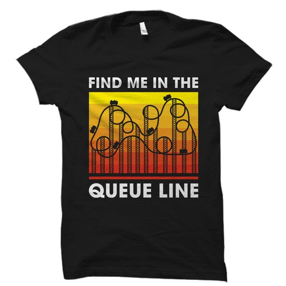 Amusement Park Shirt. Roller Coaster Shirt. Gift For Her. Roller Coaster Tee. Amusement Park Gift #OS4203