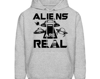 Alien Hoodie. Alien Gift. Ufo Hoodie. Alien Sweatshirt. Aliens Hoodie. Space Hoodie. Alien Sweater. Flying Saucer. Funny Alien #OH2260