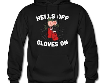 Female Boxer Hoodie. Boxing Hoodie. Boxer Gift. Women's Boxing. Boxing Sweatshirt. Boxing Gloves. Kickboxing Hoodie. Fitness Hoodie #OH1476