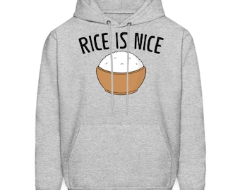 Rice Lover Hoodie. Rice Lover Gift. Rice Sweatshirt. Rice Gift. Asian Food Hoodie. Asian Food Gift. Foodie Hoodie. Foodie Gift #OH1147