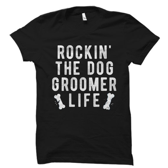 Dog grooming shirt clearance