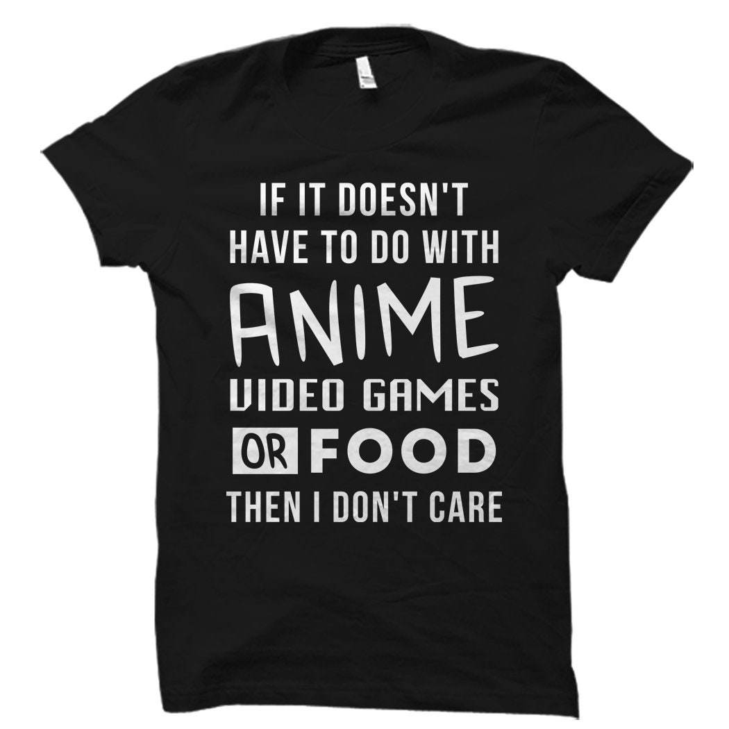 Anime Shirt Video Game Shirt Anime Fan Shirt Gamer Shirt - Etsy.de