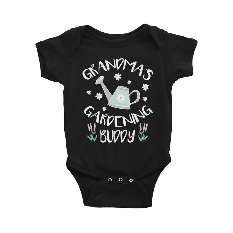 Little Gardener Infant Outfit Gardener Grandma Baby Bodysuit Gardening Buddy Gardener Grandma Baby Outfit Little Gardener Baby Bodysuit