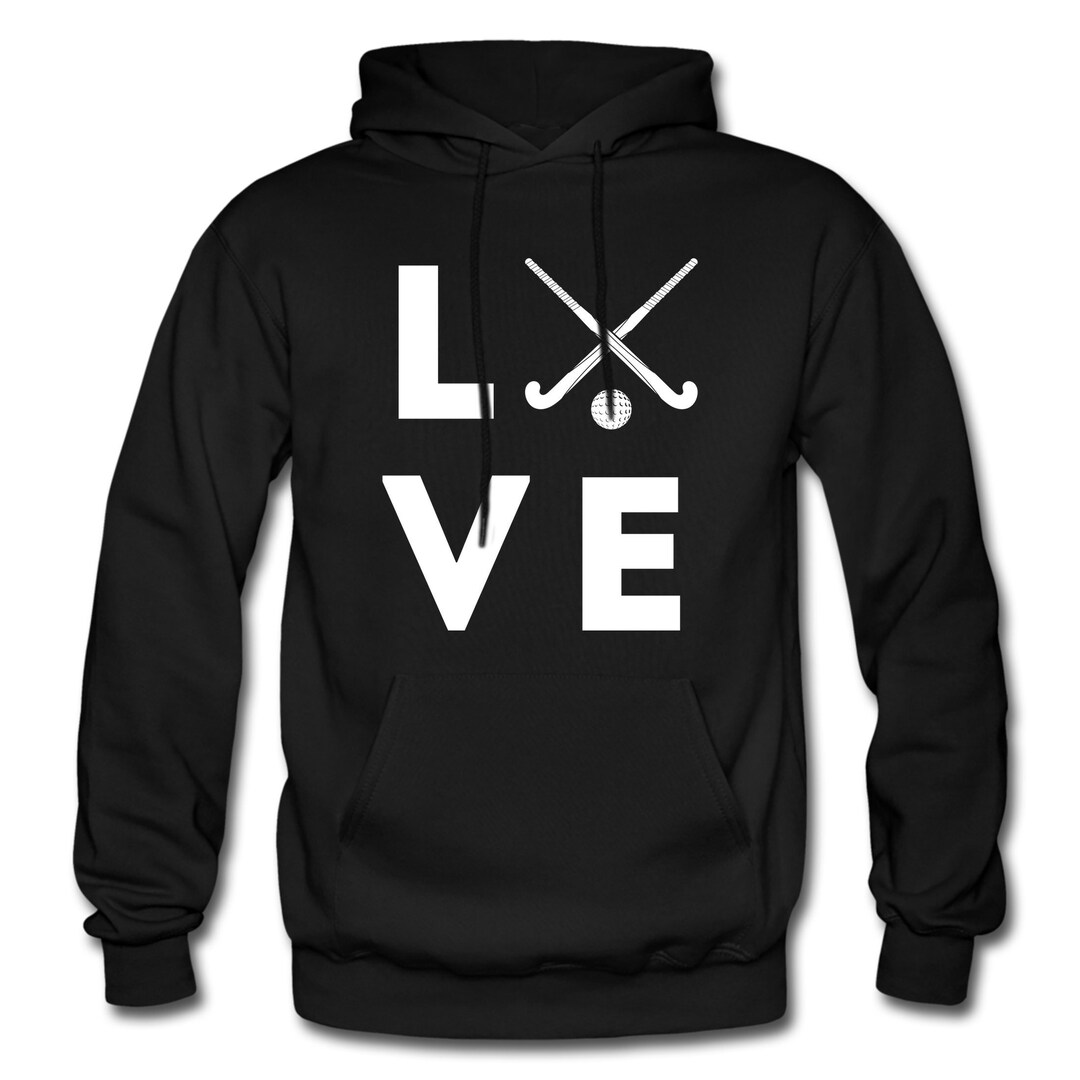 Field Hockey Hoodie. Hockey Fan Sweater. Field Hockey Clothing. Field