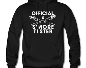 Smores Kapuzenpullover. Smores Geschenk. Camping Hoodie. Camping Geschenk. Lagerfeuer Sweatshirt. Lagerfeuer Geschenk. Smore Tester Hoodie. Kapuzenpullover #OH2117