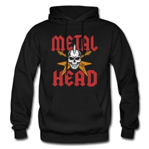 Metal Music Hoodie. Metal Music Gift. Metal Head Hoodie. Metal Head Gift. Heavy Metal Hoodie. Heavy Metal Gift. Music Lover Hoodie #OH1380