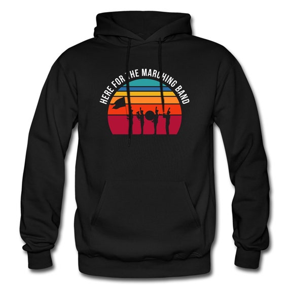 Marching Band Hoodie. School Band Sweatshirt. School Band Hoodie
