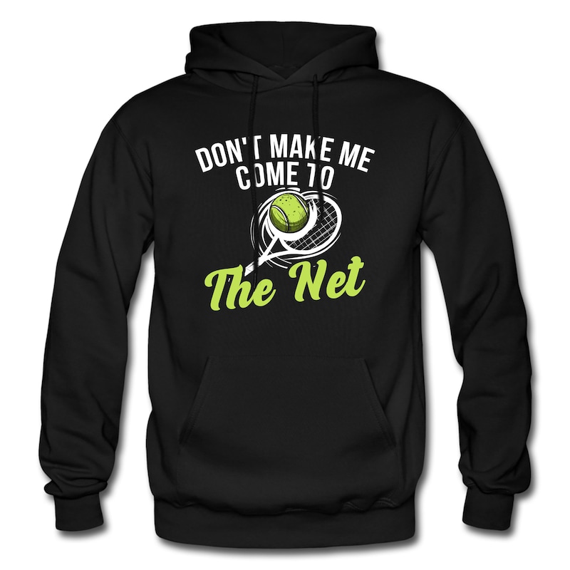 Apres-Tennis Pullover Hoodie - Sportlicher Kapuzenpulli Für Tennis-Fans