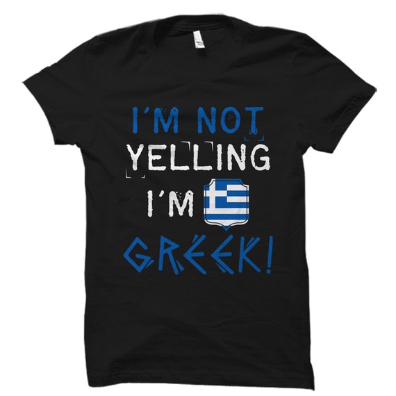 Greece Shirt Greek Shirt Greece Gift Sorority Shirts Proud Greek
