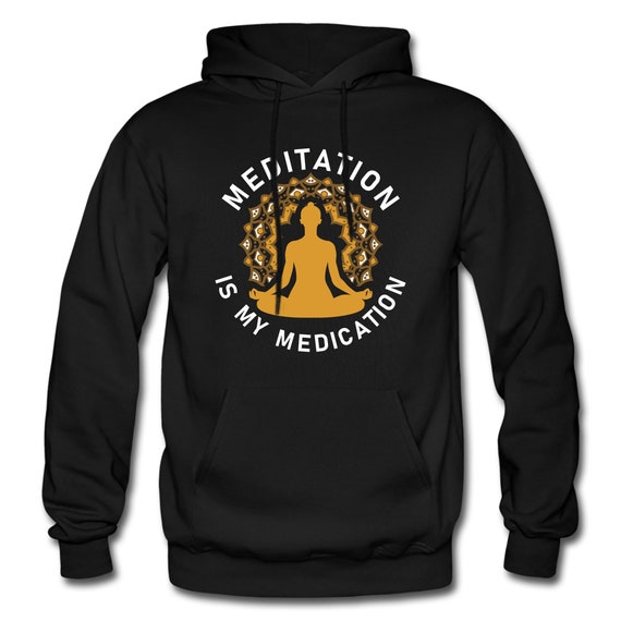 Meditation Hoodie. Yoga Pullover. Yoga Sweatshirt. Yoga Clothing. Meditation Sweater. Yoga Hoodie. Meditation Sweatshirt #OH580