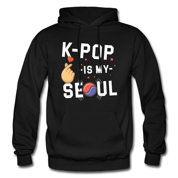 K-pop Hoodie. K-pop Gift. Kpop Seoul Hoodie. Seoul Hoodie