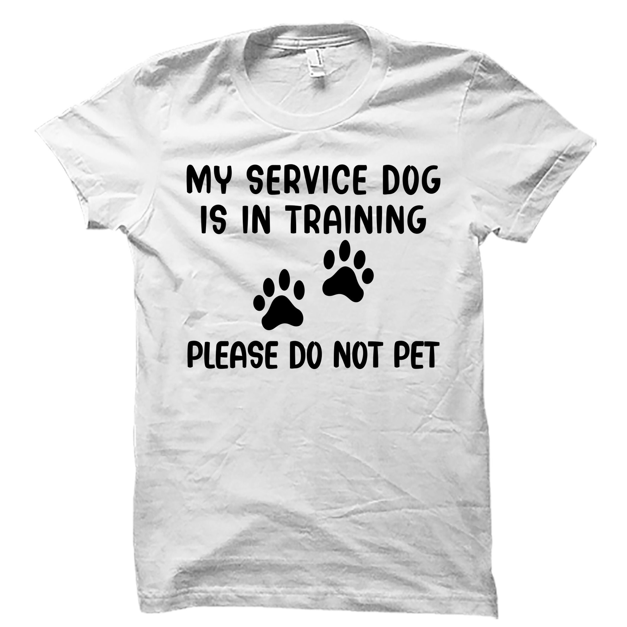 Service Dog Shirt Dog Trainer Shirt Service Dog Tee Dog Etsy