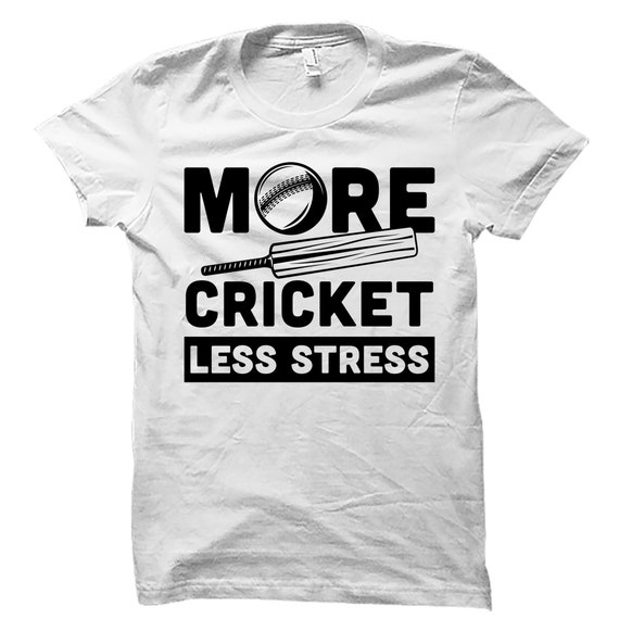 Cricket lower t shirt sales