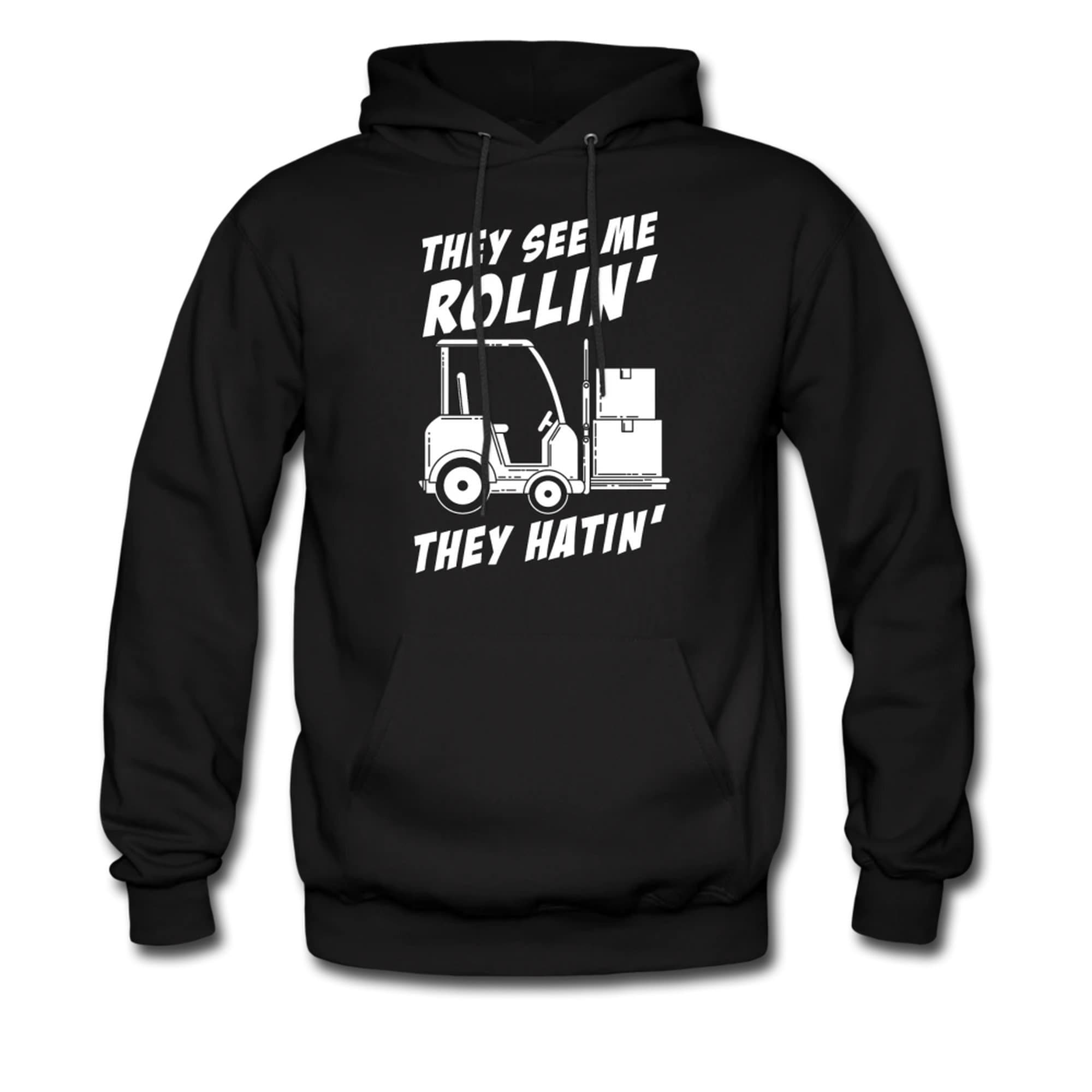 Forklift Hoodie. Forklift Operator Sweater. Forklift Sweater. Forklift
