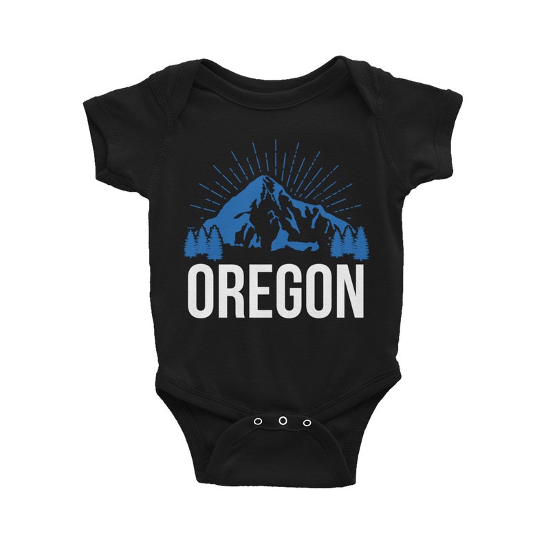 Oregon Baby Gift Oregon Baby Outfit Oregon Baby Clothes Oregon Baby Bodysuit Oregon Bodysuit Oregon Vacation Baby Gift