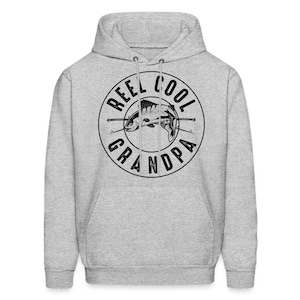 Grandpa Hoodie. Grandpa Gift. Fishing Hoodie. Fishing Gift. Reel Cool Gift. Reel Cool Hoodie. Elderly Gift. Retirement Gift #OH1843