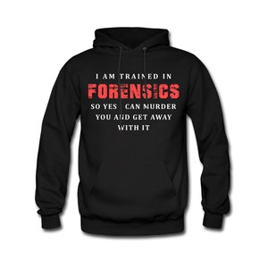 Forensischer Hoodie. Krimi-Pullover. Forensische Wissenschaft Hoodie. Forensische Krankenschwester Hoodie. Kripo Ermittler Hoodie #OH291