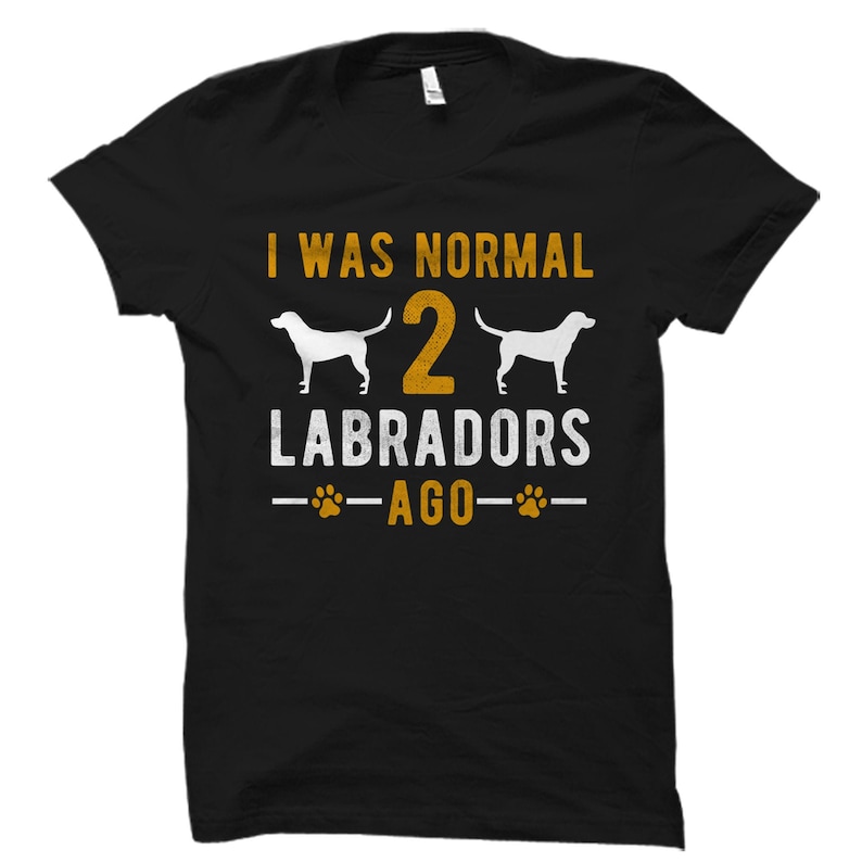 t shirt with labrador on