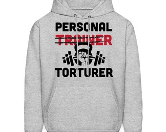 Gym Hoodie. Gym Gift. Workout Hoodie. Workout Gift. Gift For Trainer. Fitness Trainer. Fitness Instructor. Personal Training #OH1223
