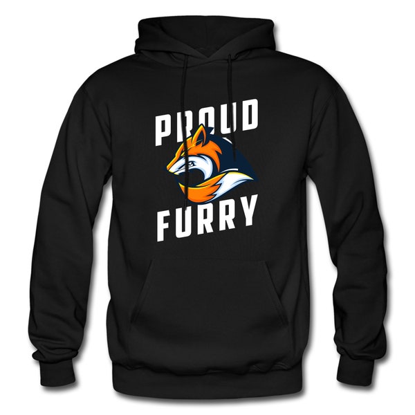Proud Furry T-Shirt Uomo Grigia – Morbida 85% Cotone 15% Viscosa – Stampata In EU