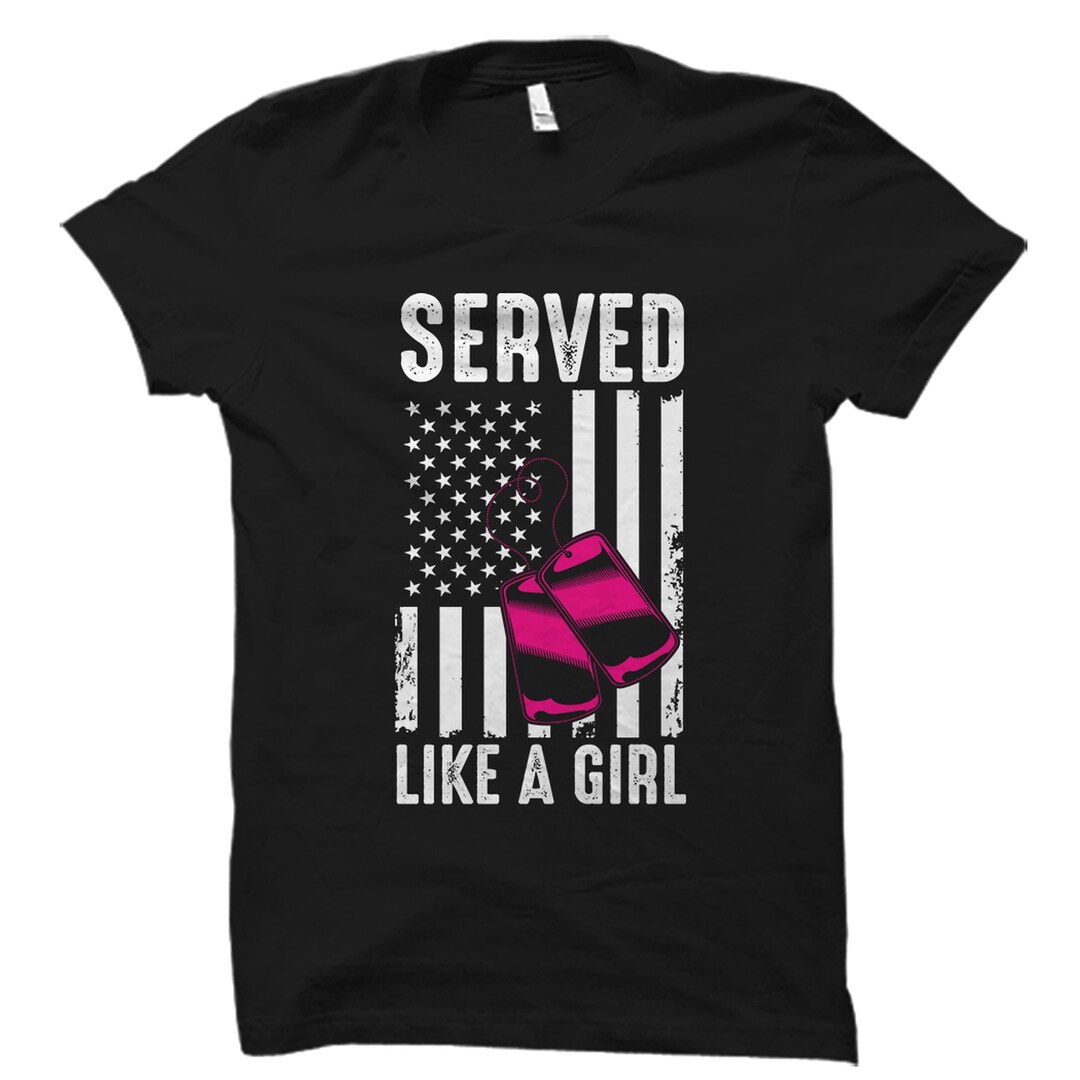 Female Veteran Shirt. Female Veteran Gift. Memorial Day Shirt. Veteran