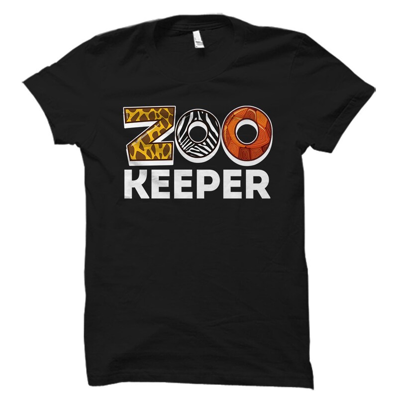 Zoo Keeper Shirt. Zoo Keeper Gift. Zoo Keeper Costume. Zoo Shirt. Zoo Gift. Animal Shirt. Animal Gift. Zoo Keeper Gift Idea OS1450 image 1