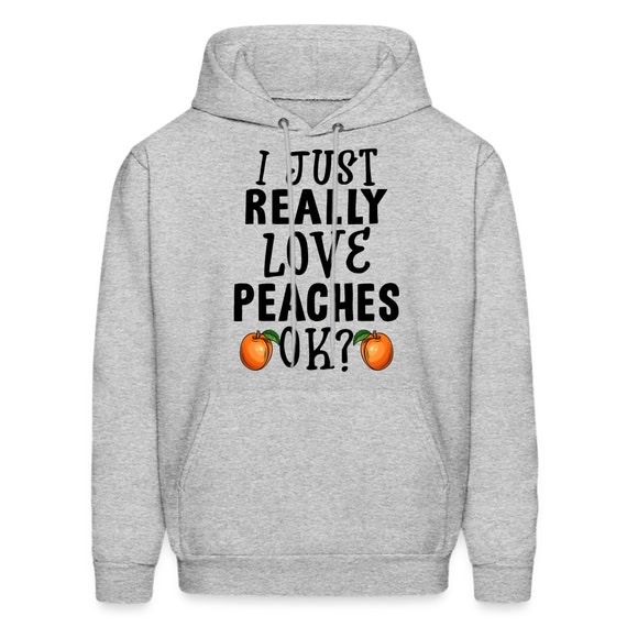 Peach hoodie sale