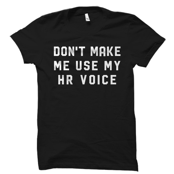 Human Resources Shirt Funny HR Shirt HR Gangsta Tshirt Gift Human Resources Shirt Funny HR Shirt HR Gangsta Tshirt Gift