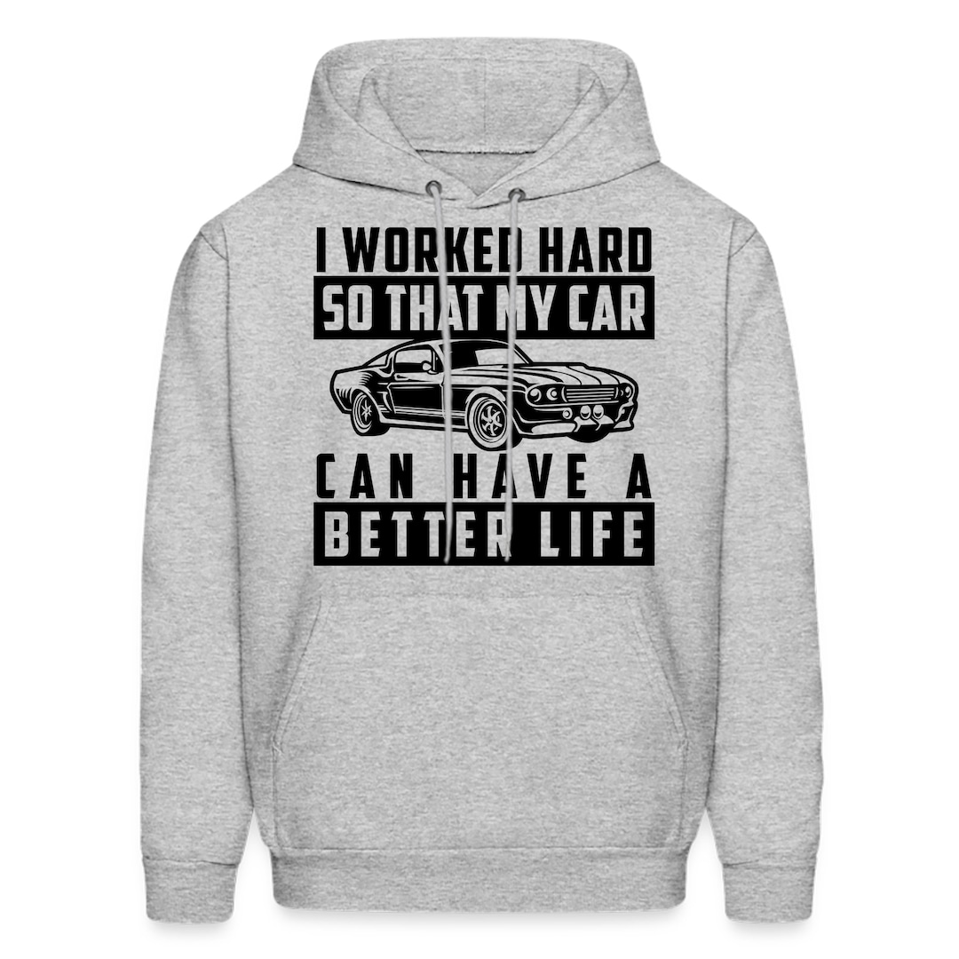 Car Lover Hoodie. Car Lover Gift. Car Guy Gift. Mechanic Hoodie