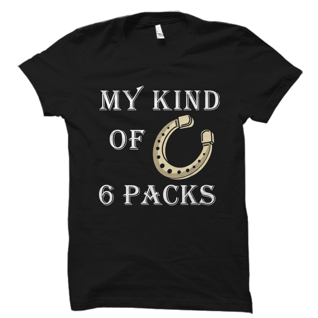 Horseshoe Shirt. Horseshoe Ringer Shirt. Horseshoe Pitcher Etsy