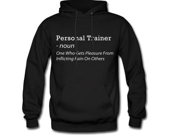 Personal Trainer Kapuzenpullover. Fitness-Trainer-Pullover. Gym-Trainer-Sweatshirt. Sport-Pullover. Unisex Hoodie. Fitness-Trainer Hoodie #OH277