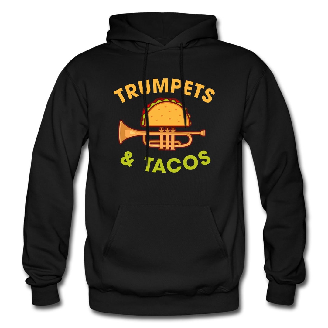 Trumpet Hoodie. Trumpet Pullover. Trumpeter Clothing. Etsy