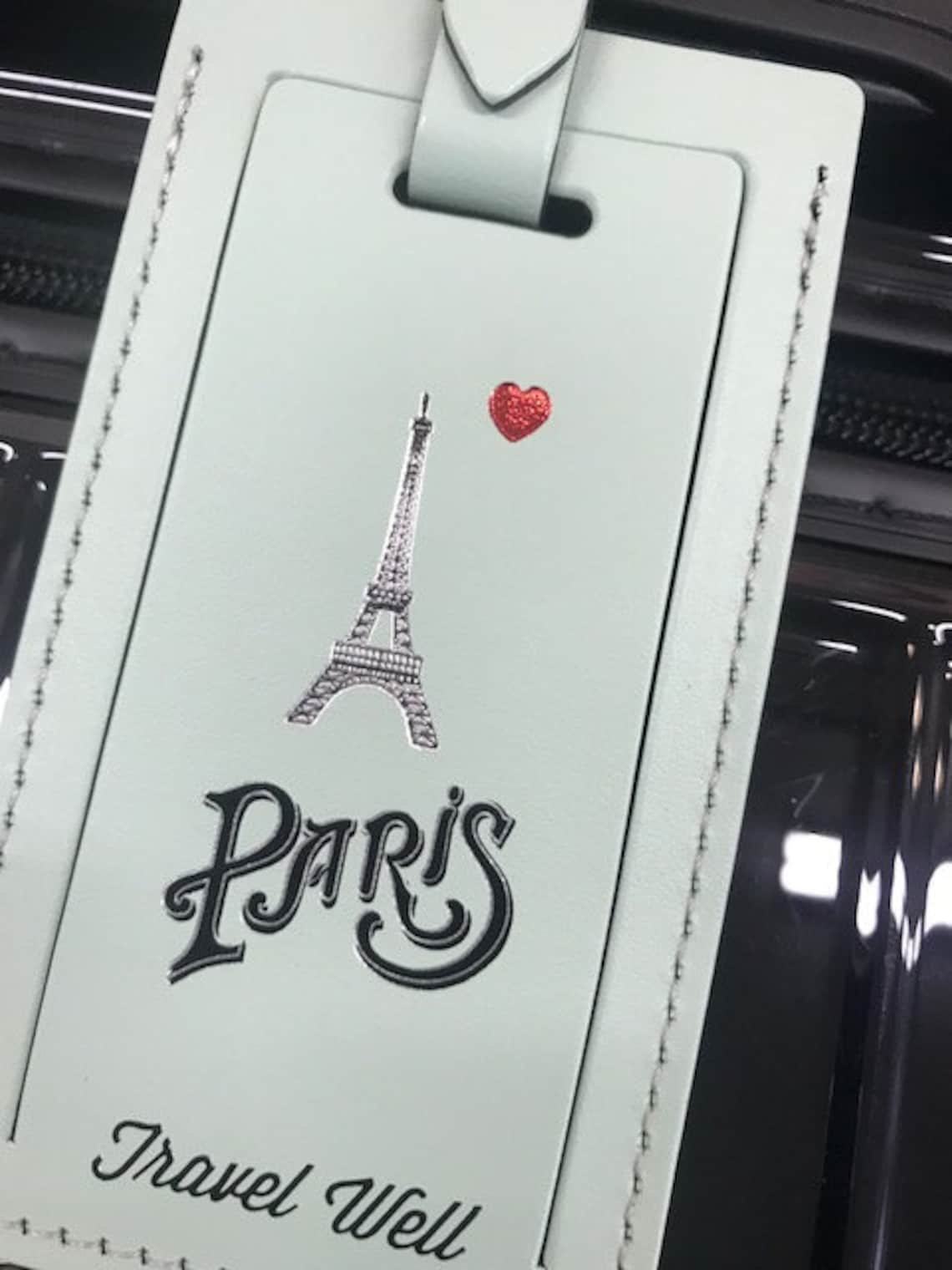 Étiquette Bagage Bonjour Paris | Accessoire Voyage