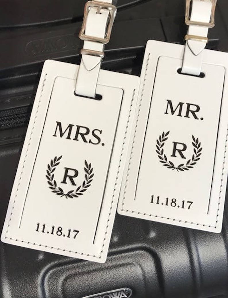 mr and mrs luggage straps