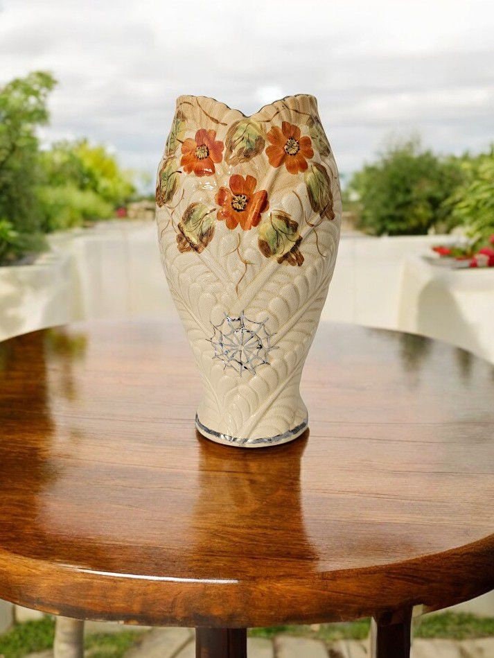 1930s Vase Orange - Etsy UK