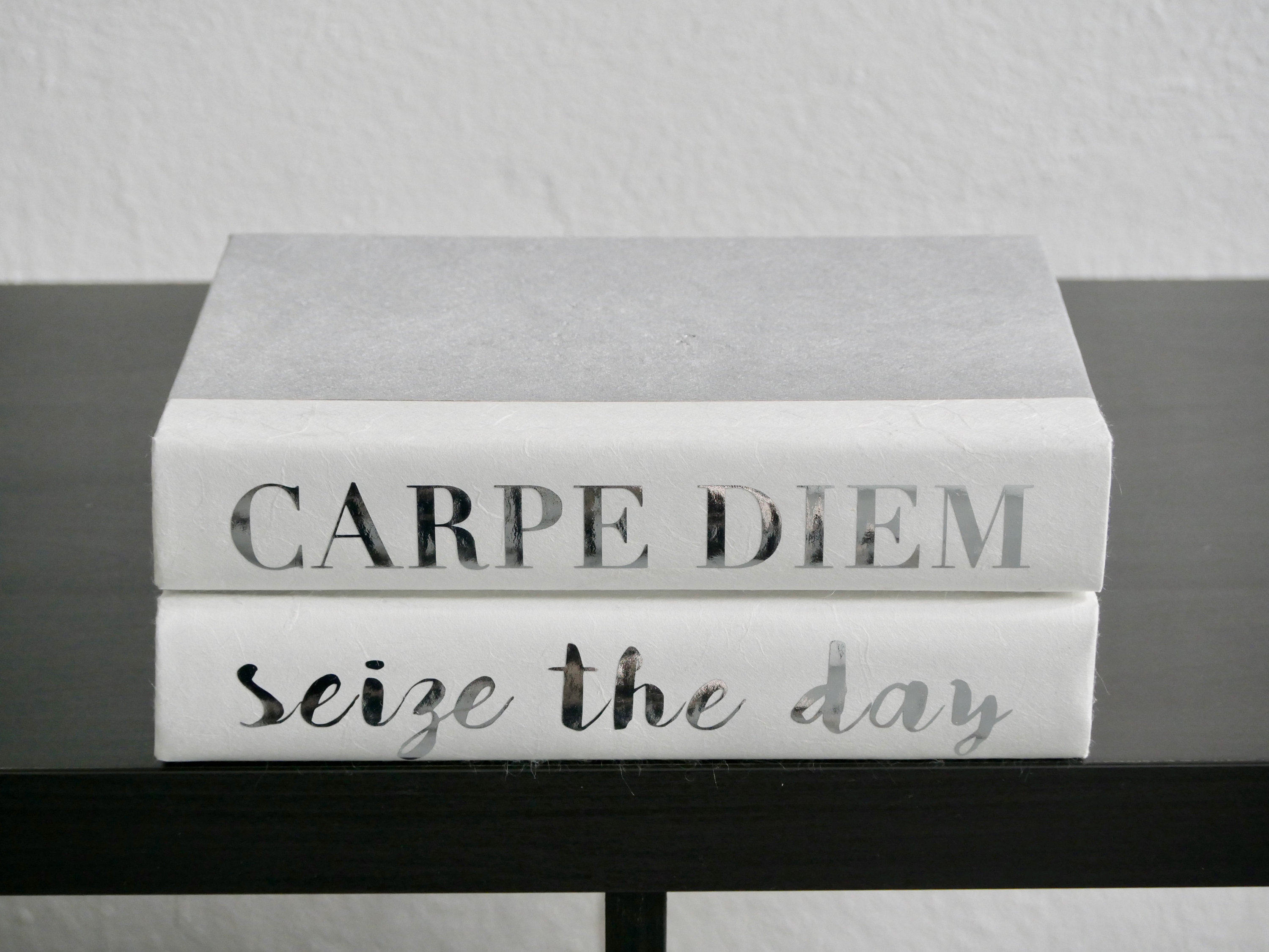 Carpe Diem Decorative Quote Books Custom Quote Books Book Etsy