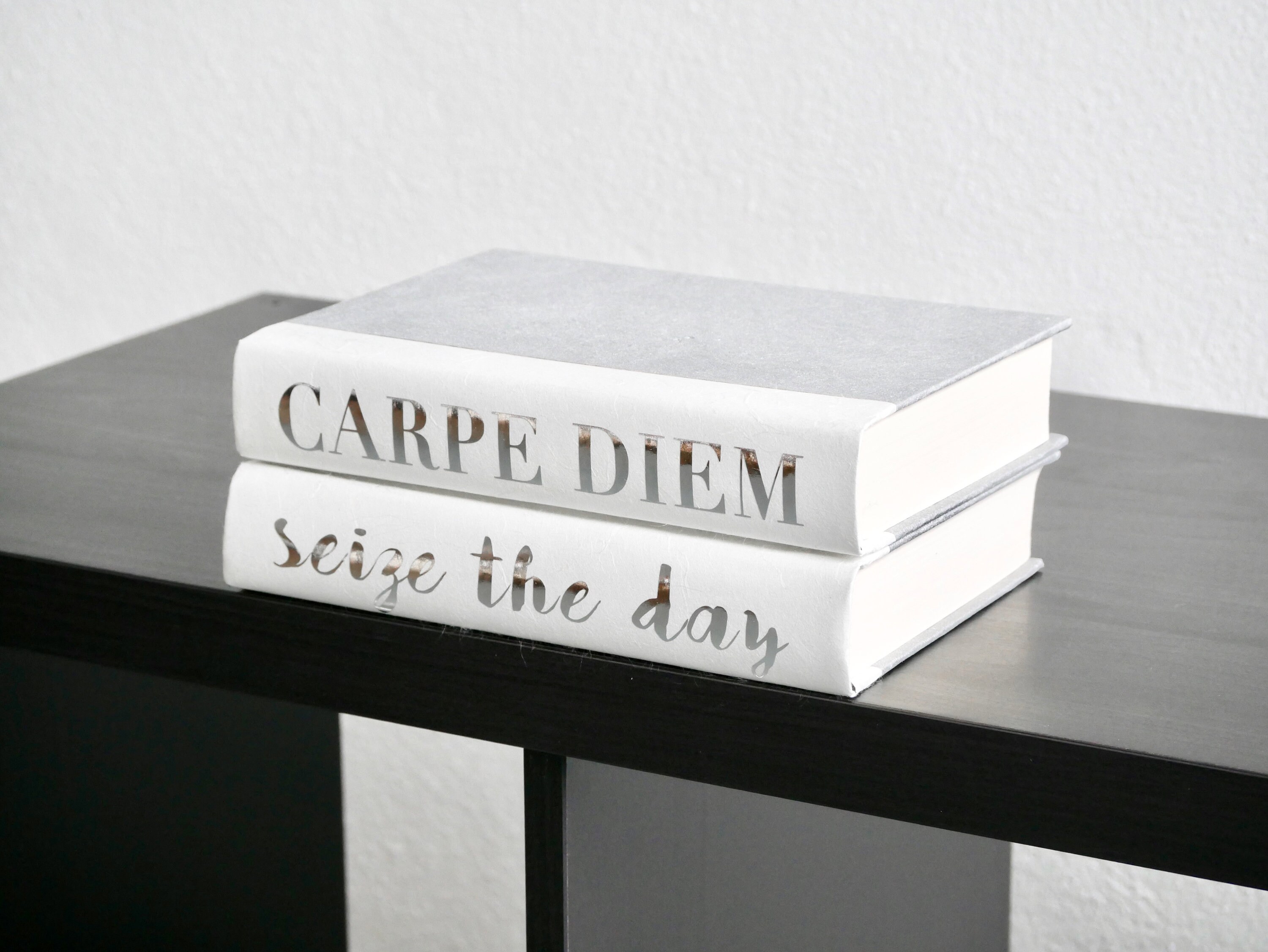 Carpe Diem Decorative Quote Books Custom Quote Books Book Etsy