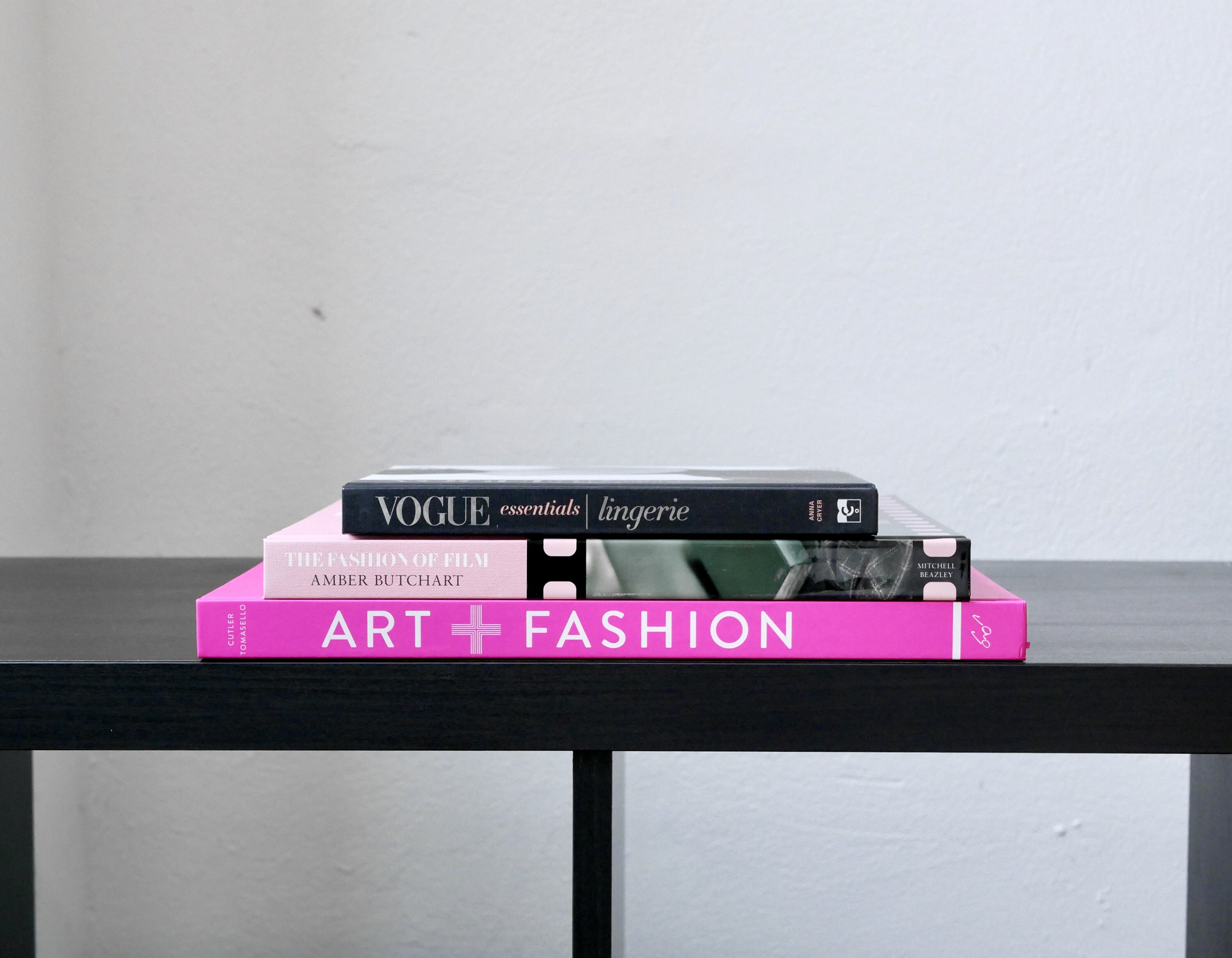 Large Pink Coffee Table Books Fashion Decorative Books Etsy