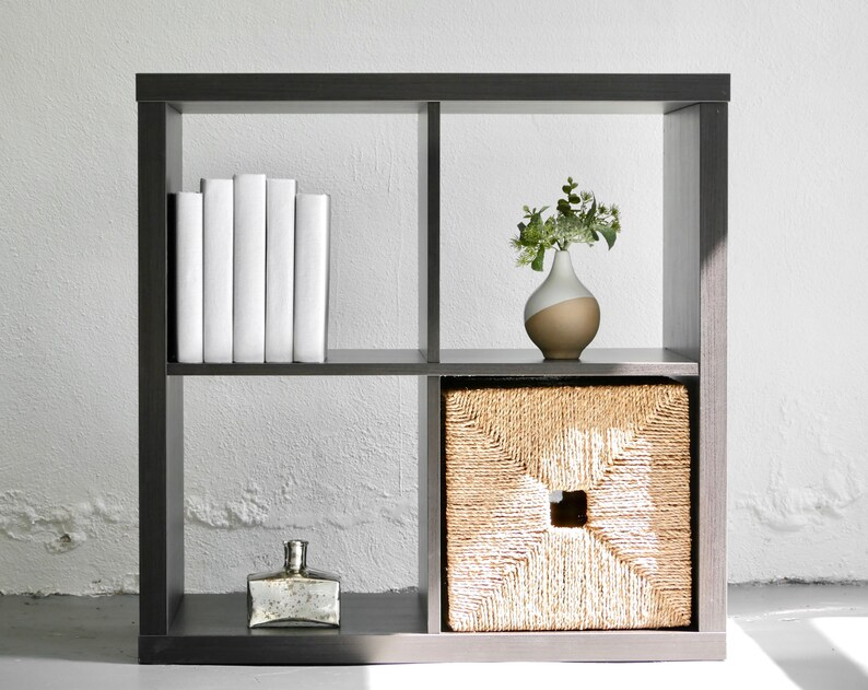 White Linen Fabric Covered Decorative Books Bookshelf Decor Etsy