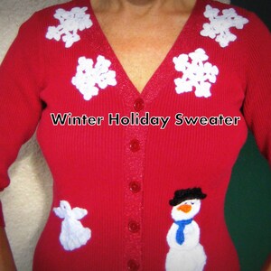 Winter Holiday Sweater