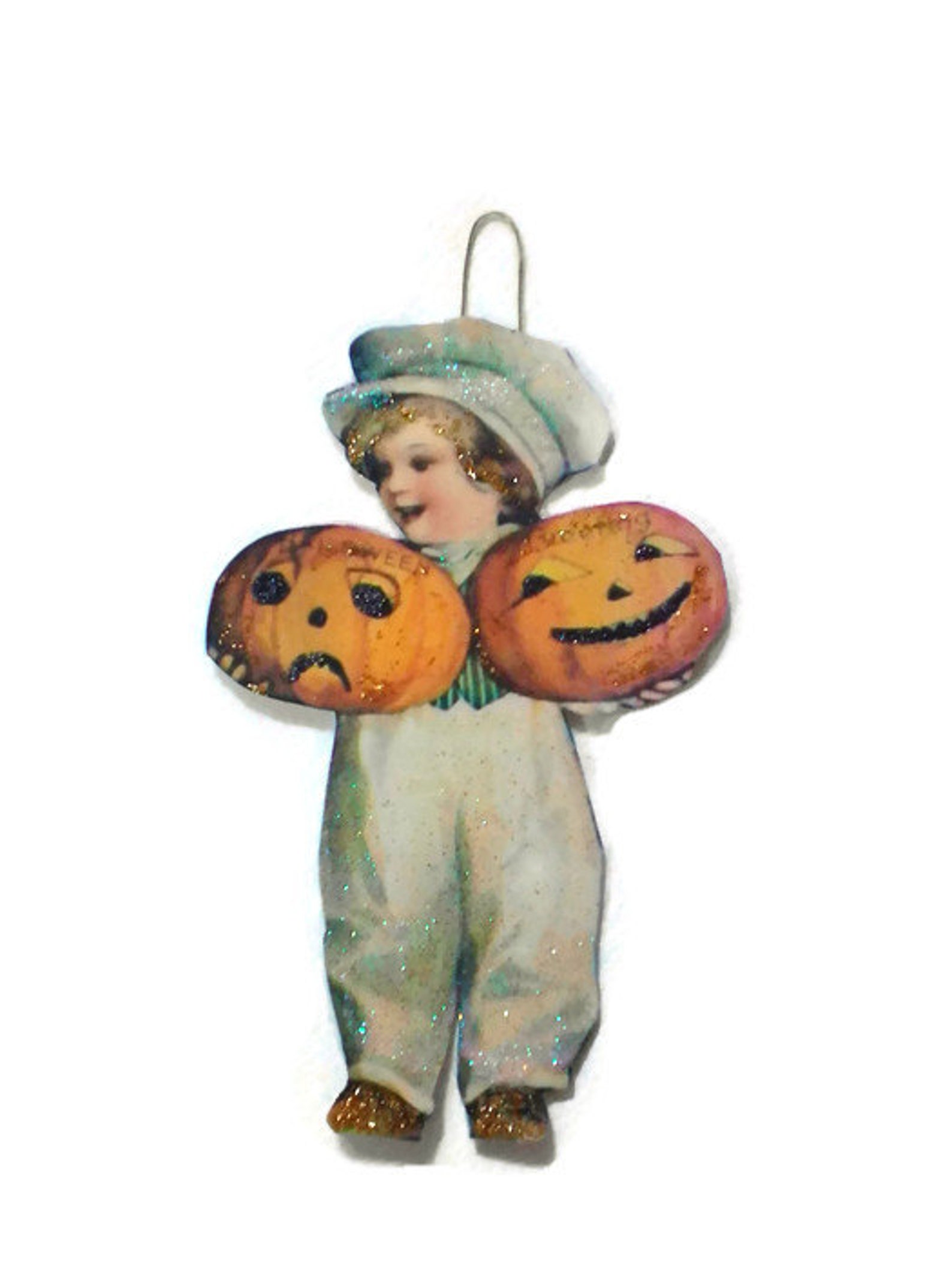 D corations D Halloween Ornement Imagerie Vintage Rouge Etsy