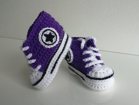 purple baby converse